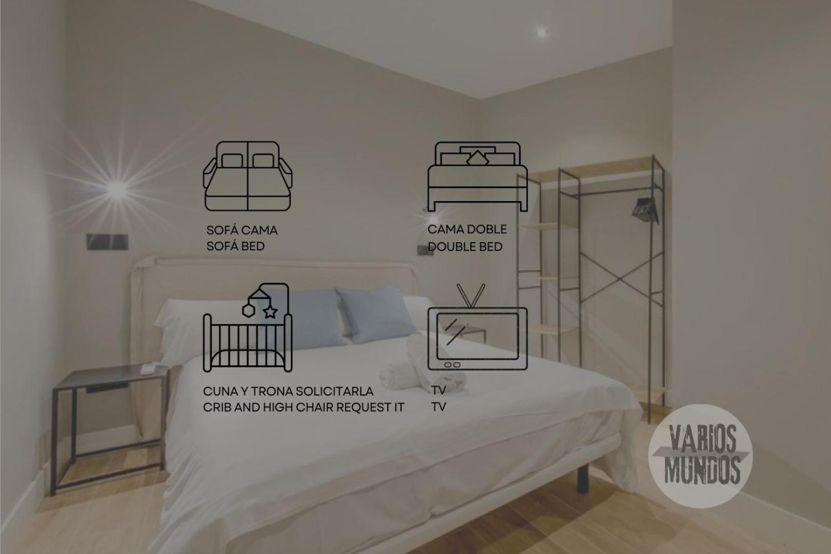 Urban And Central Apt 5Pax En Calle Silva-Gran Via E2 Madrid Ngoại thất bức ảnh