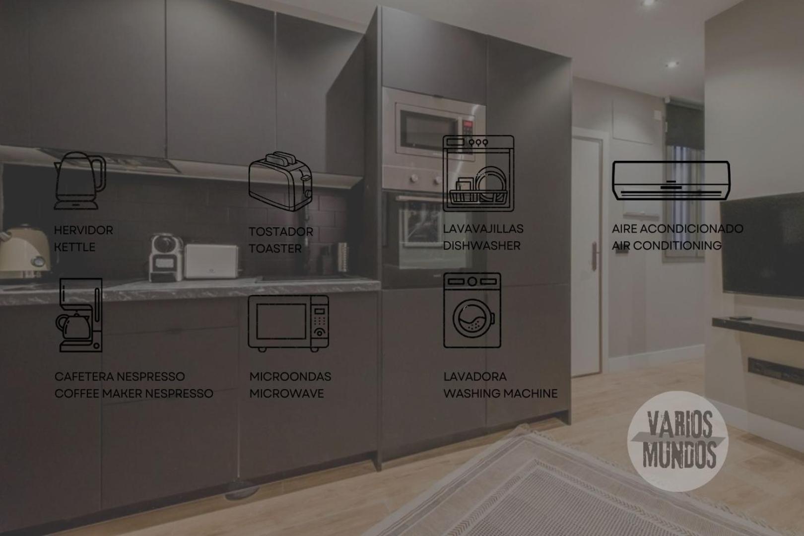 Urban And Central Apt 5Pax En Calle Silva-Gran Via E2 Madrid Ngoại thất bức ảnh